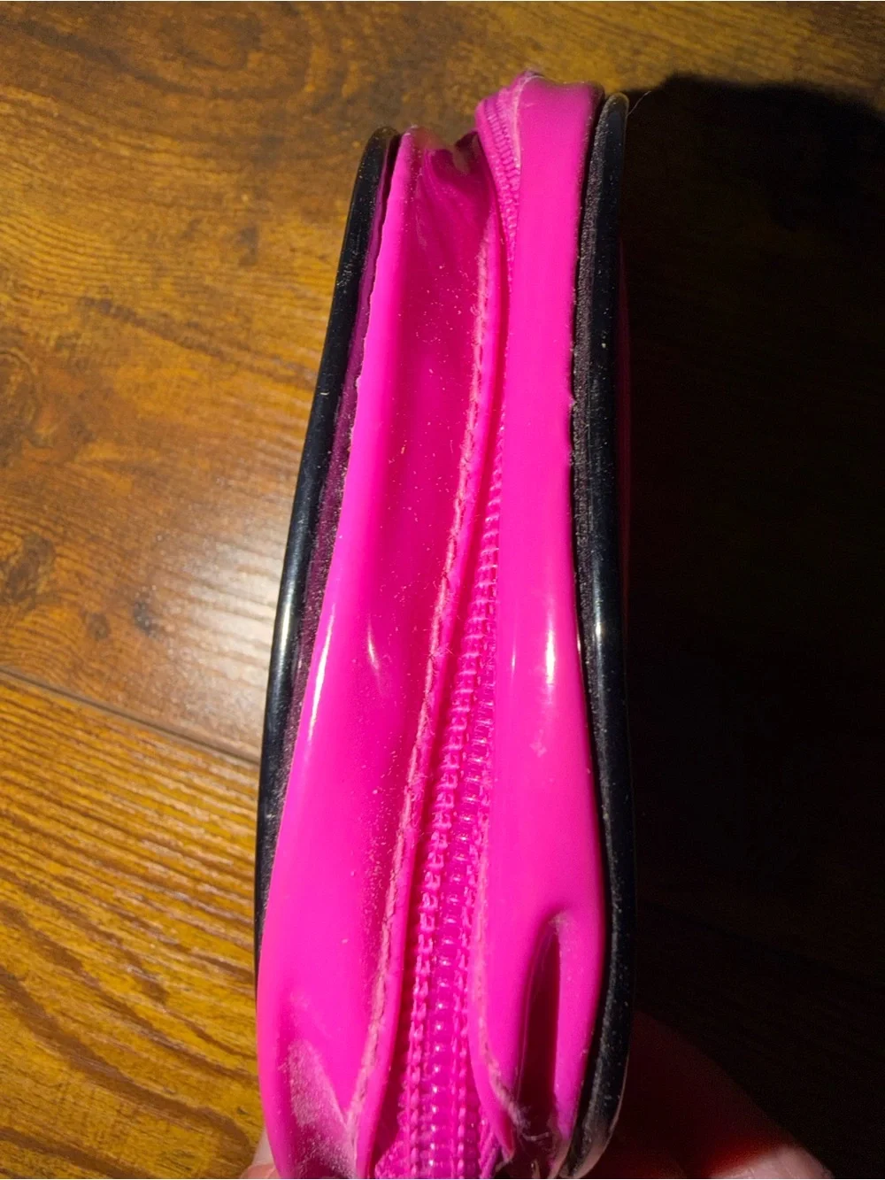 Betty Boop Y2K Hot Pink PVC Makeup Cosmetic Bag Zip Pouch King Features